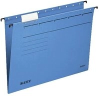 LEITZ Organisationsmappe Leitz H&auml;ngemappe Alpha DIN A4 Blau 5 St./Pack. 19853035 5