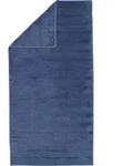 Caw&ouml; Handt&uuml;cher Noblesse2 Uni 1002, 100% Baumwolle (1-St) blau 80 cm x 160 cm