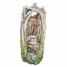 Granimex Gartenbrunnen Granimex Monic Polystone Eck-Wasserfall mit Pumpe und