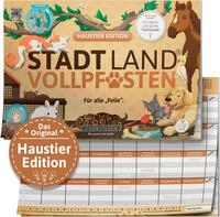 Denkriesen Spiel Stadt Land Vollpfosten&reg; Haustier Edition "F&uuml;r alle Felle.",