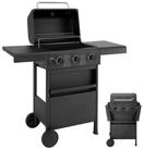 TAINO Gasgrill, COMPACT 3+0, 3 Hauptbrenner aus Edelstahl, Piezoz&uuml;ndung