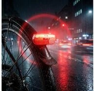 Trelock Fahrradbeleuchtung Trelock R&uuml;cklicht LS 812 STVZO Batteriebetrieb