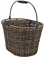 KlickFix Fahrradtasche KORBfix Korb Structura Oval Tasche in hochwertiger