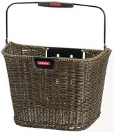 KlickFix Fahrradkorb KLICKfix Fahrradkorb Structura braun 28x34x27 cm