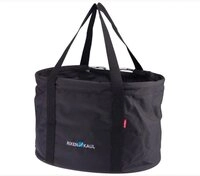 KlickFix Fahrradtasche KLICKfix Korbtasche Shopper schwarz L 29 x B 38 x H 25cm