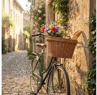 Basil Fahrradkorb Basil Dublin Weidenkorb Fahrradkorb vorne und hinten -...