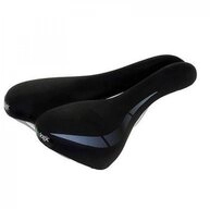 Velo Fahrradsattel VELO Herren-Sattel biologic, schwarz