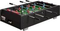 Bandito Mini-Tischkicker Mini-Kicker mit Teleskopstangen Tischaufleger, schwarz 94 x
