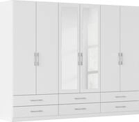 rauch Kleiderschrank Schrank Garderobe W&auml;scheschrank HERSBRUCK in 2 Breiten