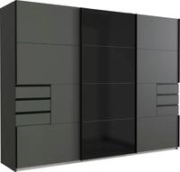 Wimex Schwebet&uuml;renschrank Barcelona mit Glaselementen und Schubladen