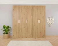 rauch Dreht&uuml;renschrank Kleiderschrank Schrank Garderobe KOLUNA mit Dekor-Front