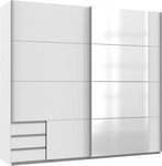 Wimex Schwebet&uuml;renschrank Emden moderner Kleiderschrank mit Spiegel und Schubladen