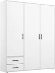 rauch Dreht&uuml;renschrank Kleiderschrank Schrank Garderobe W&auml;scheschrank VOYAGER (in 3