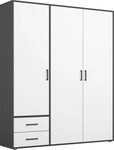 rauch Dreht&uuml;renschrank Kleiderschrank Schrank Garderobe W&auml;scheschrank VOYAGER...