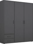 rauch Dreht&uuml;renschrank Kleiderschrank Schrank Garderobe W&auml;scheschrank VOYAGER (in 3