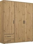 rauch Dreht&uuml;renschrank Kleiderschrank Schrank Garderobe W&auml;scheschrank VOYAGER (in 3