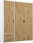 rauch Dreht&uuml;renschrank Kleiderschrank Schrank Garderobe W&auml;scheschrank VOYAGER (in 3