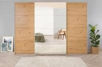 rauch Schwebet&uuml;renschrank Kleiderschrank Schrank Garderobe KOLUNA mit Spiegel (3