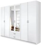 HARPER Kleiderschrank Kleiderschrank HARPER ROM BHT 271x212x54 cm wei&szlig;