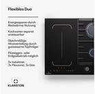 Klarstein Induktions-Kochfeld MultiChef 4 Induktion + Gas Hybrid-Kochfeld 4...