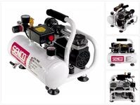 Senco Kompressor AC4504 Leiselauf Kompressor &ouml;lfrei 230V 8bar 4l Volumen (AFN0024)