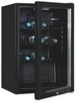 exquisit Getr&auml;nkek&uuml;hlschrank GKS120-GT-160C schwarz, 84 cm hoch, 54 cm breit,