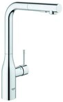 Grohe K&uuml;chenarmatur Essence Einhand-Sp&uuml;ltischbatterie mit ausziehbarer Brause