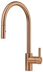 FRANKE K&uuml;chenarmatur Eos Neo mit Auszugsbrause Oberfl&auml;che Copper