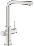 Grohe K&uuml;chenarmatur Blue Pure Minta herausziehbarem Mousseurauslauf