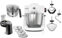 BOSCH K&uuml;chenmaschine Serie 6 MUMS6EW24D, Durchlaufschnitzler,...