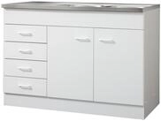 KOCHSTATION Sp&uuml;lenschrank KS-Elster Breite 120 cm