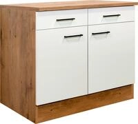 Flex-Well Unterschrank Vintea (B x H x T) 100 x 85 x 60 cm, f&uuml;r viel Stauraum