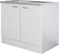 Flex-Well Sp&uuml;lenschrank Wito (B x H x T) 100 x 85/86 x 60 cm, inkl....