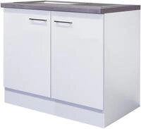 Flex-Well Sp&uuml;lenschrank Kopenhagen (B/H/T) 100 x 86 x 60 cm, inkl. Einbausp&uuml;le