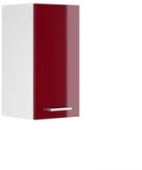 Vicco H&auml;ngeschrank R-Line, Rot Hochglanz/Wei&szlig;, 30 cm (1-St)
