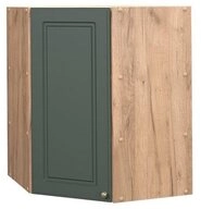 Vicco Eckh&auml;ngeschrank Fame-Line, Gr&uuml;n-Gold Landhaus/Goldkraft Eiche, 57 cm...