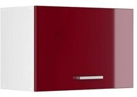 Vicco H&auml;ngeschrank R-Line, Rot Hochglanz/Wei&szlig;, 60 cm Flach (1-St)