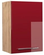 Vicco H&auml;ngeschrank Fame-Line, Bordeaux Hochglanz/Goldkraft Eiche, 50 cm (1-St)