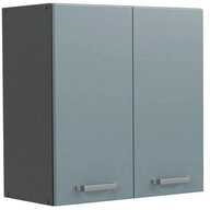Vicco H&auml;ngeschrank R-Line, Blau-Grau/Anthrazit, 60 cm (1-St)