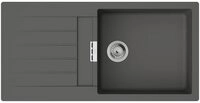 hansgrohe Granitsp&uuml;le hansgrohe S520-F480 Exzenterbedienung D-100 L steingrau,
