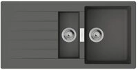 hansgrohe Granitsp&uuml;le hansgrohe S520-F530 Exzenterbedienung D-150 steingrau,...