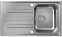 hansgrohe Edelstahlsp&uuml;le hansgrohe S440-A342 86 lange Abtropffl&auml;che