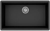 hansgrohe Granitsp&uuml;le hansgrohe S530-F700 Handbedienung graphitschwarz, 74,5/445 cm