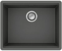 hansgrohe Granitsp&uuml;le hansgrohe S530-F500 Handbedienung steingrau, 54,5/445 cm