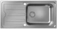 hansgrohe Edelstahlsp&uuml;le hansgrohe S440-A500 100 Exzenterbedienung Edelstahl,...