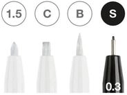 Faber-Castell K&uuml;nstlerstift Faber-Castell Pitt Artist Pen Tuschestift - schwarz und
