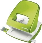 LEITZ Locher B&uuml;rolocher NeXXt Wow Metall 30 Blatt Blister gr&uuml;n