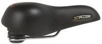 Velo Fahrradsattel Sattel Velo Plush Gel Elasto Damen anatomisch wasserdicht schwarz