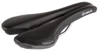 Velo Fahrradsattel VELO Plush SpeedFlex AC Rennsattel - schwarz, V-Cut, O-Zone...