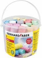 Eberhard Faber Kreidemarker Stra&szlig;enmalkreide Glitzer 20er Eimer
